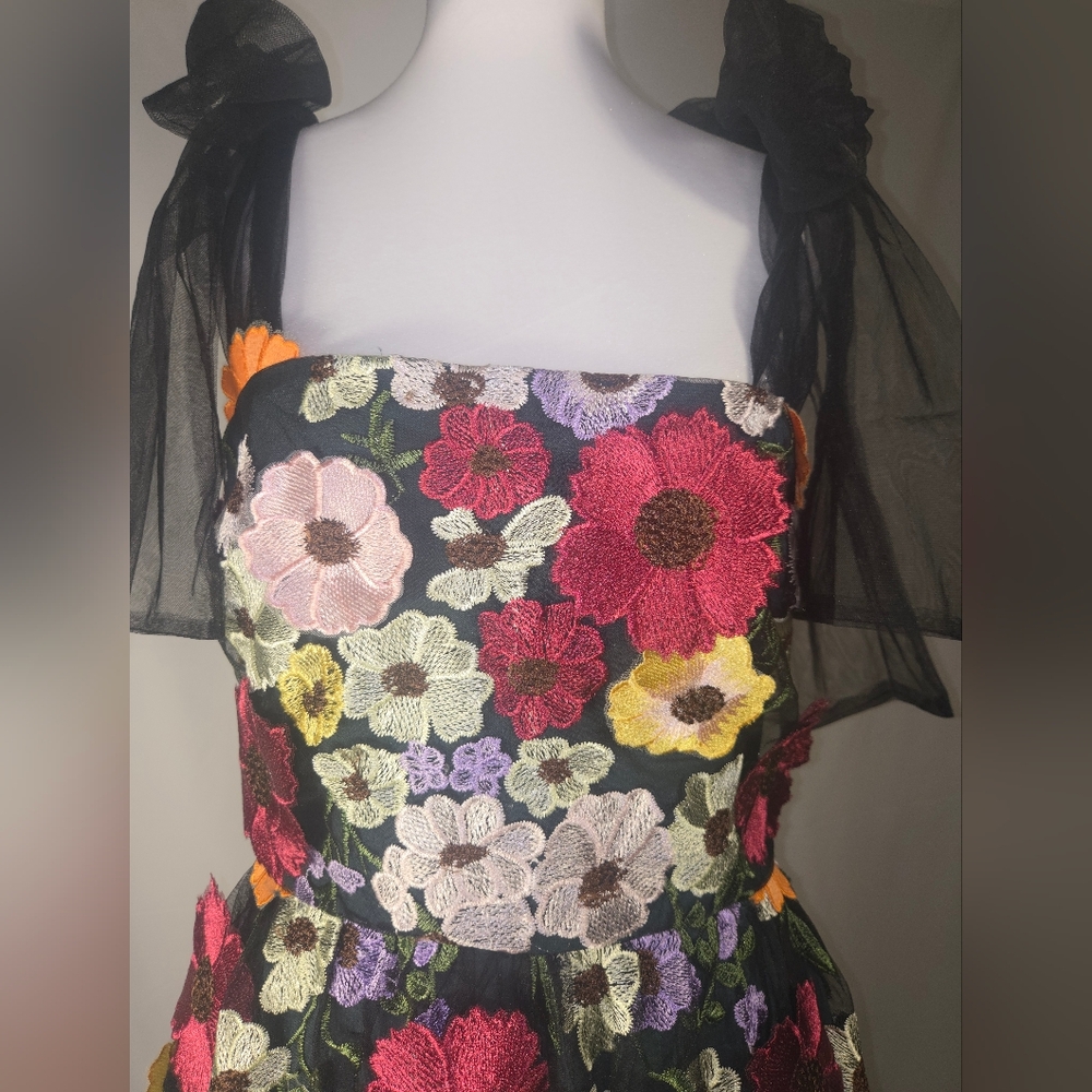 VICI 🌸 "Falling Petals" Midi Dress 💐 (NWOT) - Picture 4 of 11